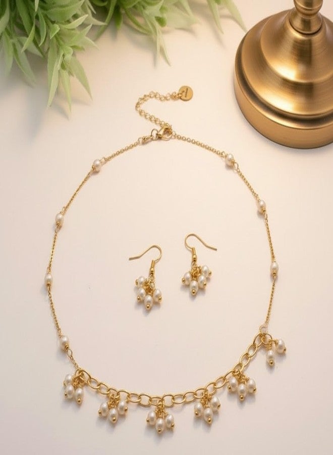 meryCraft Gold Finish Seed Loreals Pearl Beads for Jewellery Making, Jhumki & Necklace Making, Beading,Embroidery & Art&Crafts,Size: 3 Mm Pack of 20 Grms - Image 5
